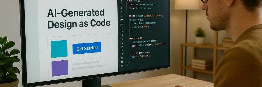 AI-Generated Design as Code (DaC)
